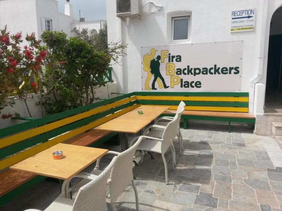 Fira Backpackers Place Exteriér fotografie